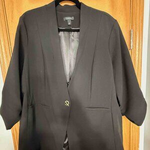 Torrid Blazer with Gold Metal Clasp front Closure